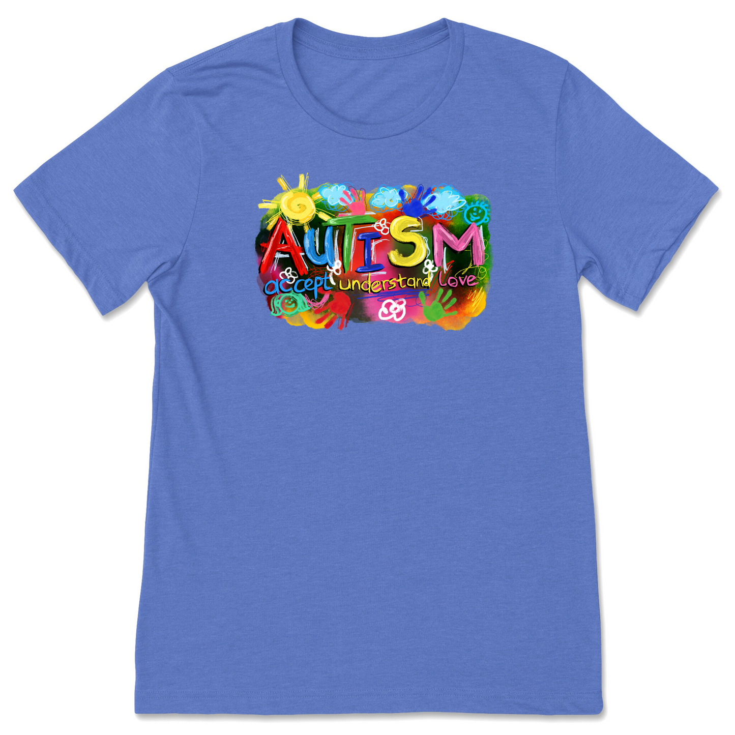 AUTISM, Splatter Artwork - Unisex Crewneck T-Shirt