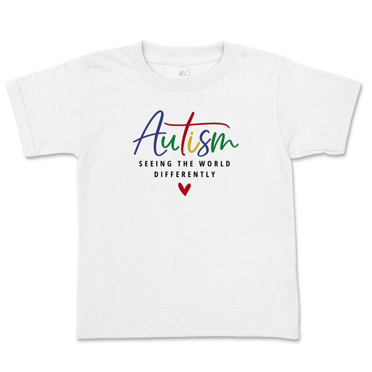 AUTISM, SEEING THE WORLD DIFFERENTLY - Kids T-Shirt