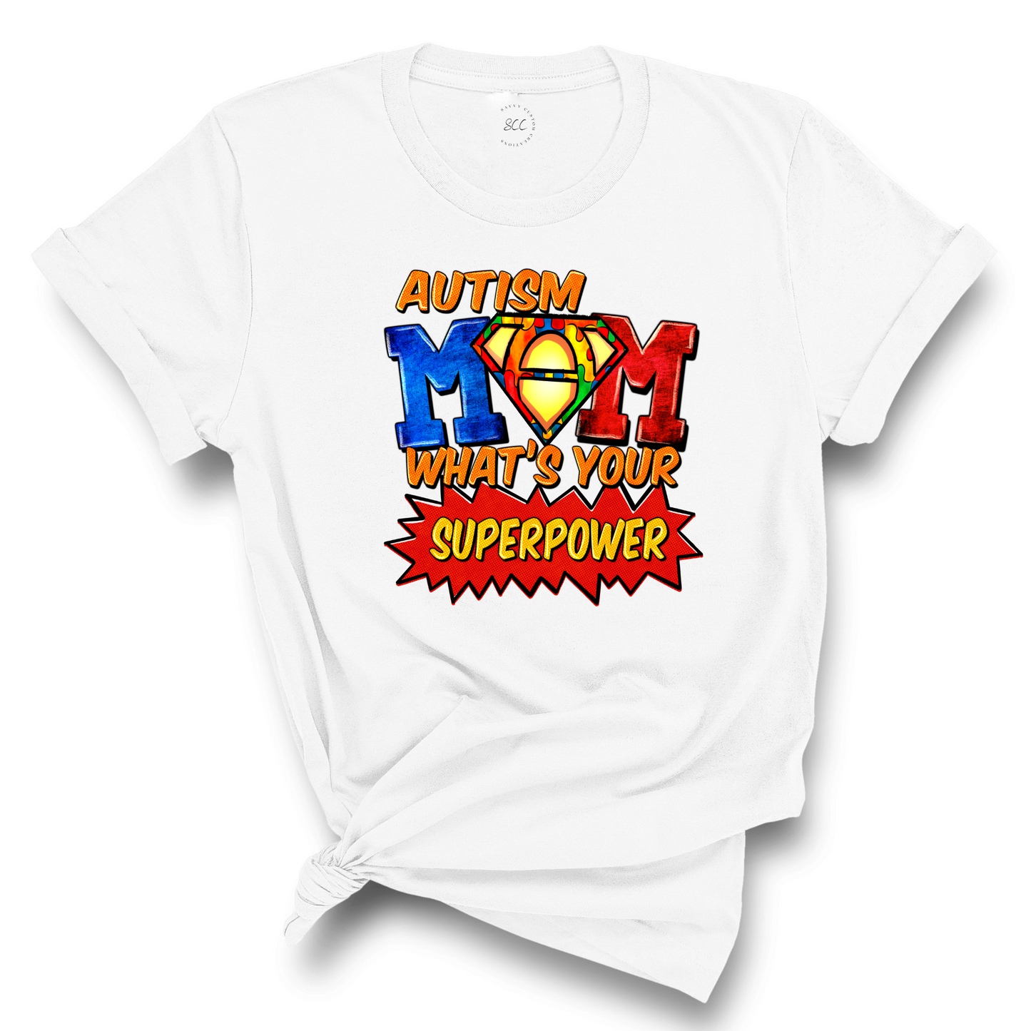 AUTISM MOM - Unisex Crewneck T-Shirt