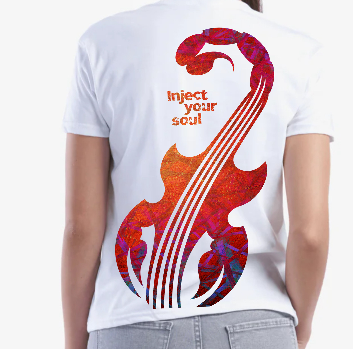 The Silver Scorpions Band - White Ladies Crewneck T-Shirt