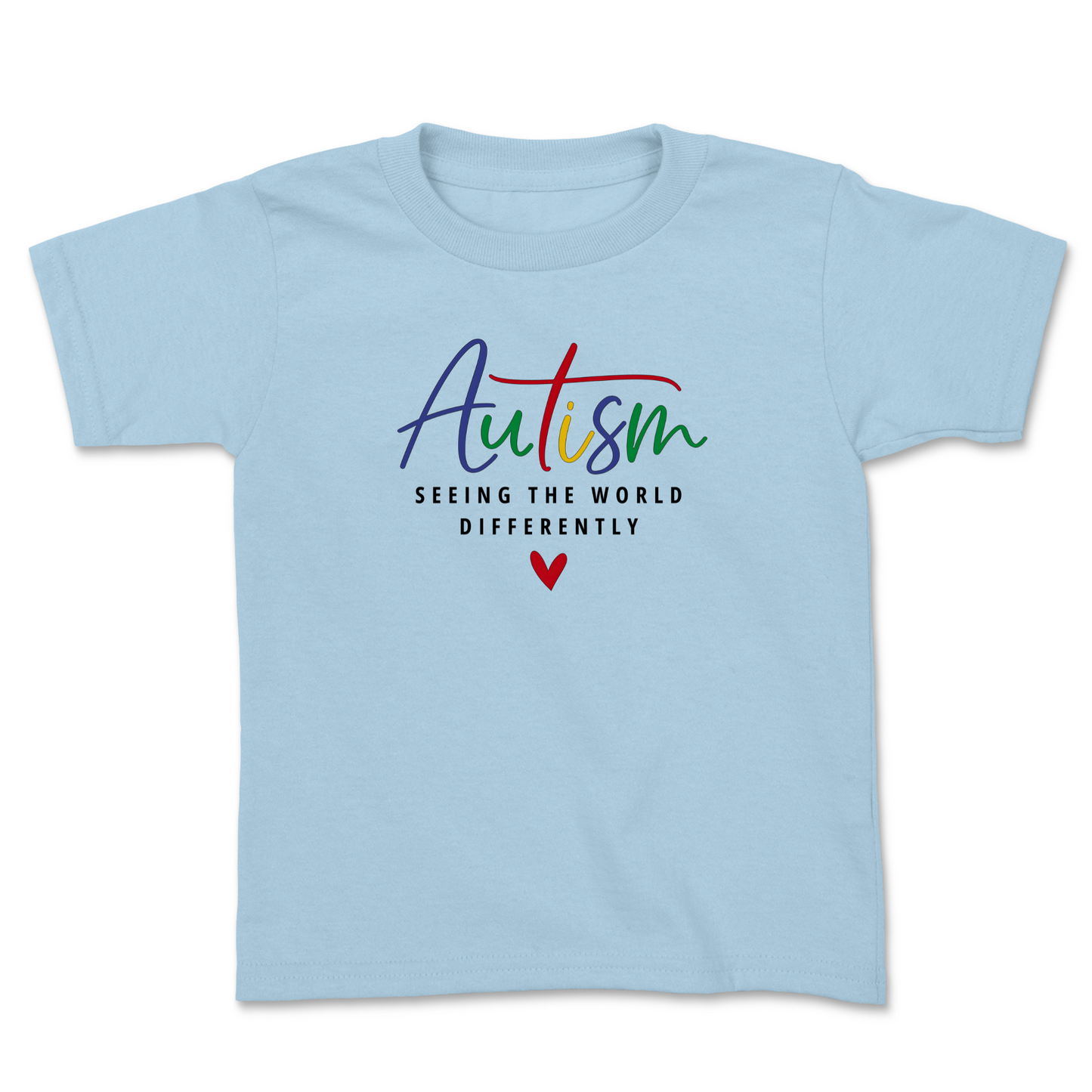 AUTISM, SEEING THE WORLD DIFFERENTLY - Kids T-Shirt