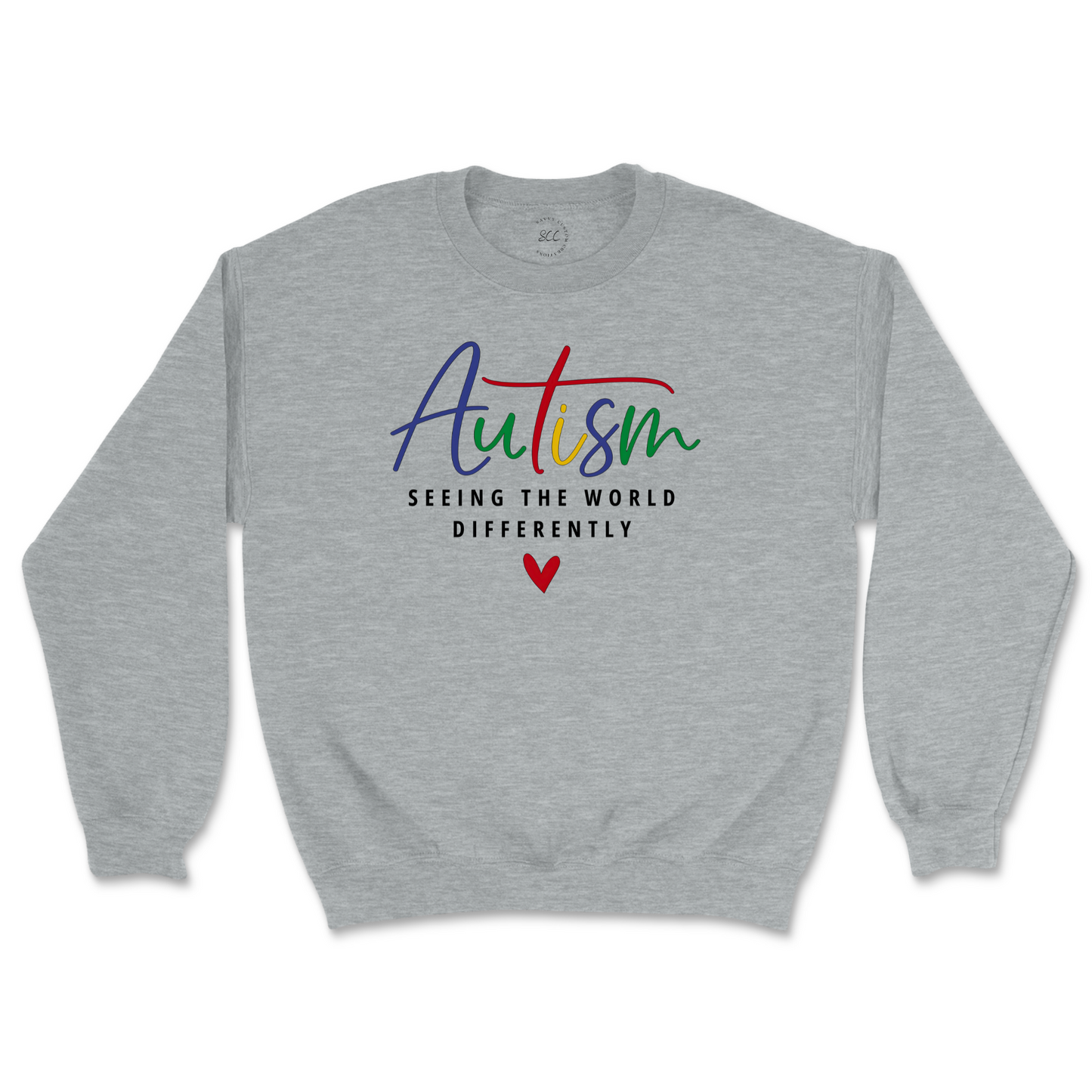 AUTISM, SEEING THE WORLD DIFFERENTLY - Unisex Sweatshirt
