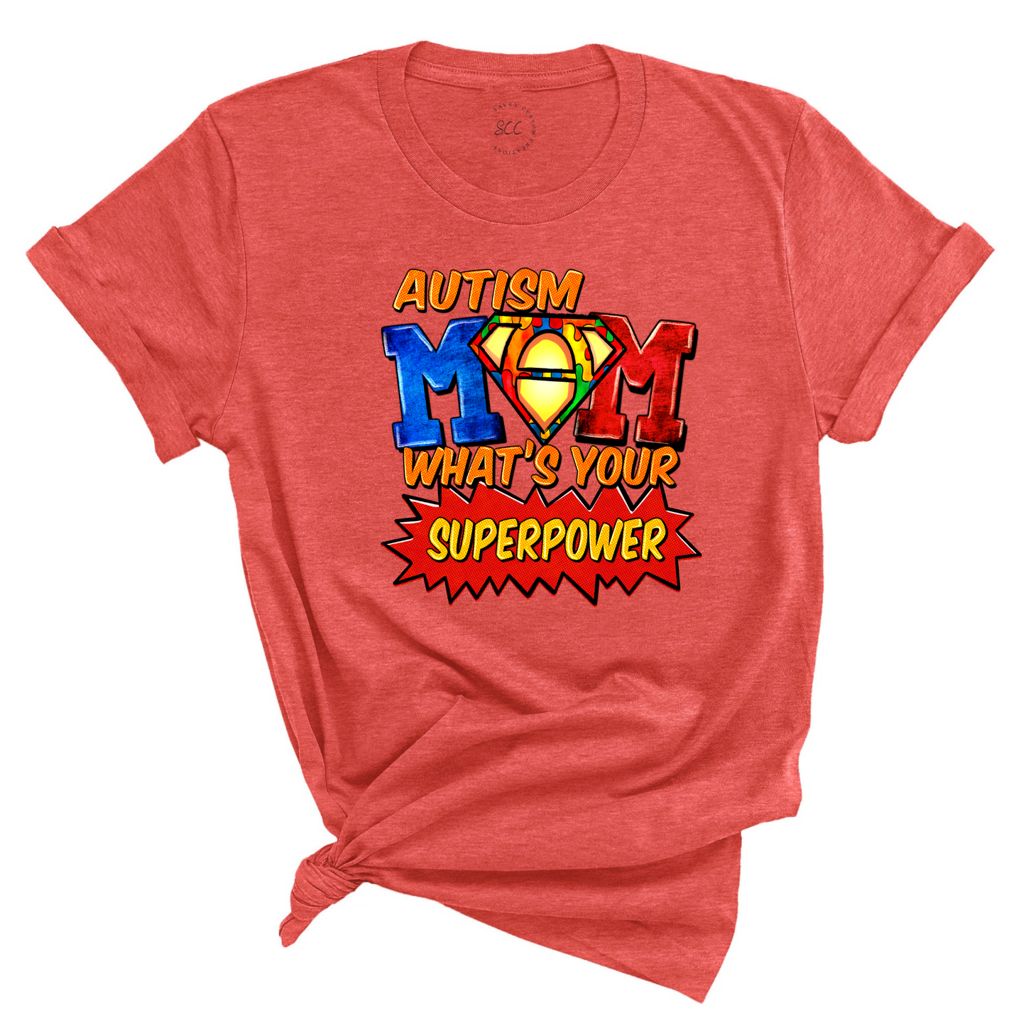 AUTISM MOM - Unisex Crewneck T-Shirt