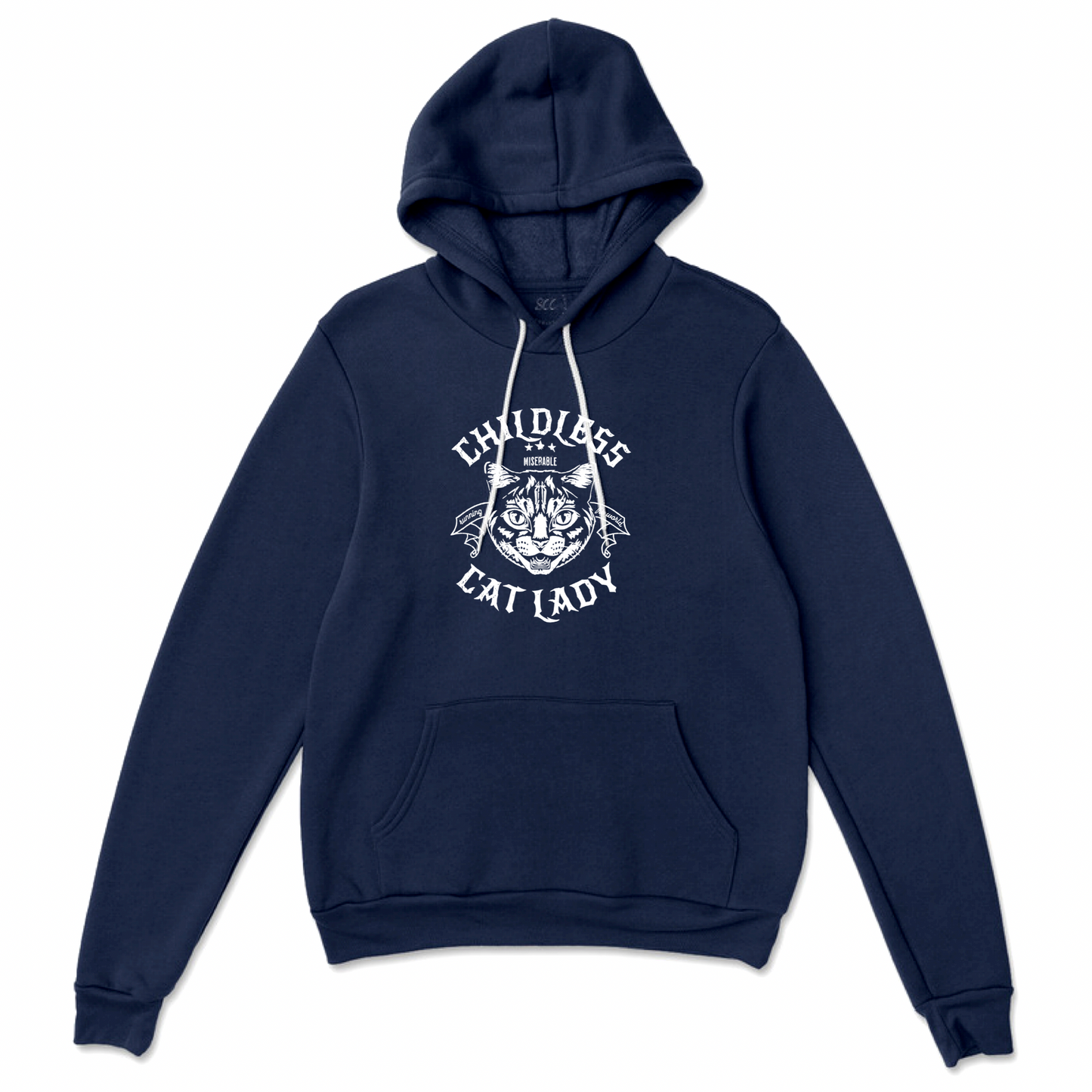 CHILDLESS CAT LADY - Premium Unisex Hoodie