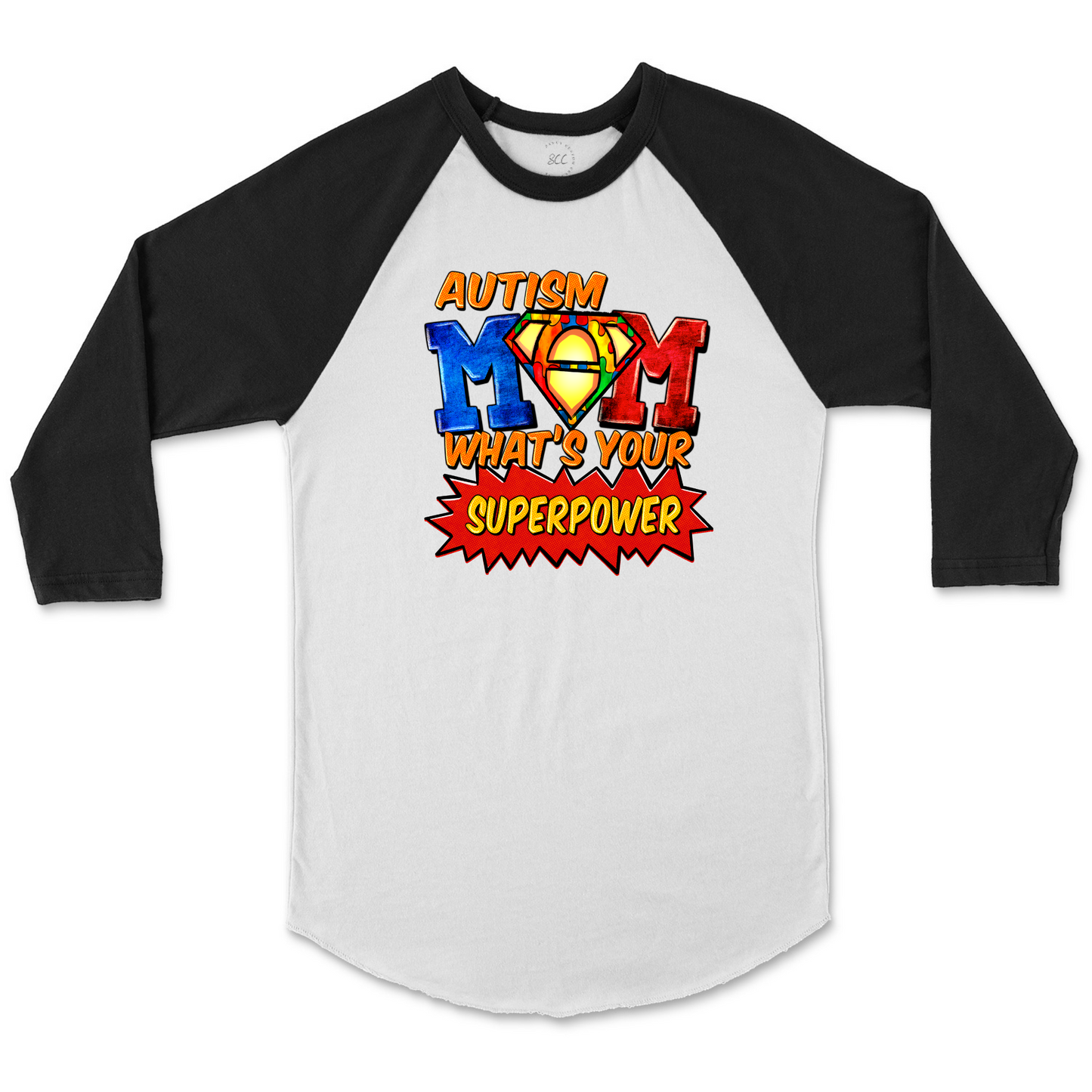 AUTISM MOM - Unisex Raglan Baseball T-Shirt