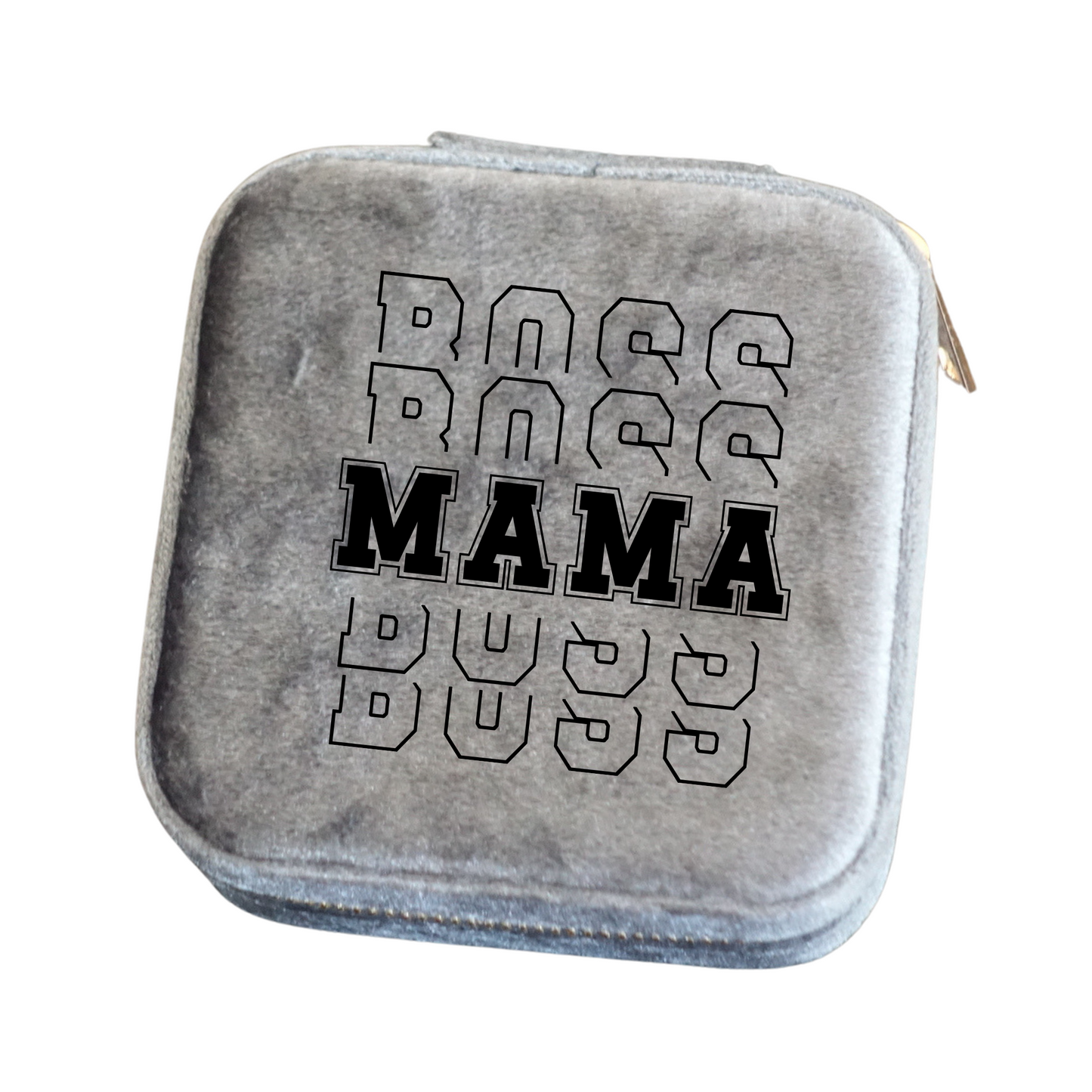 PERSONALIZED VELVET JEWELRY BOX
