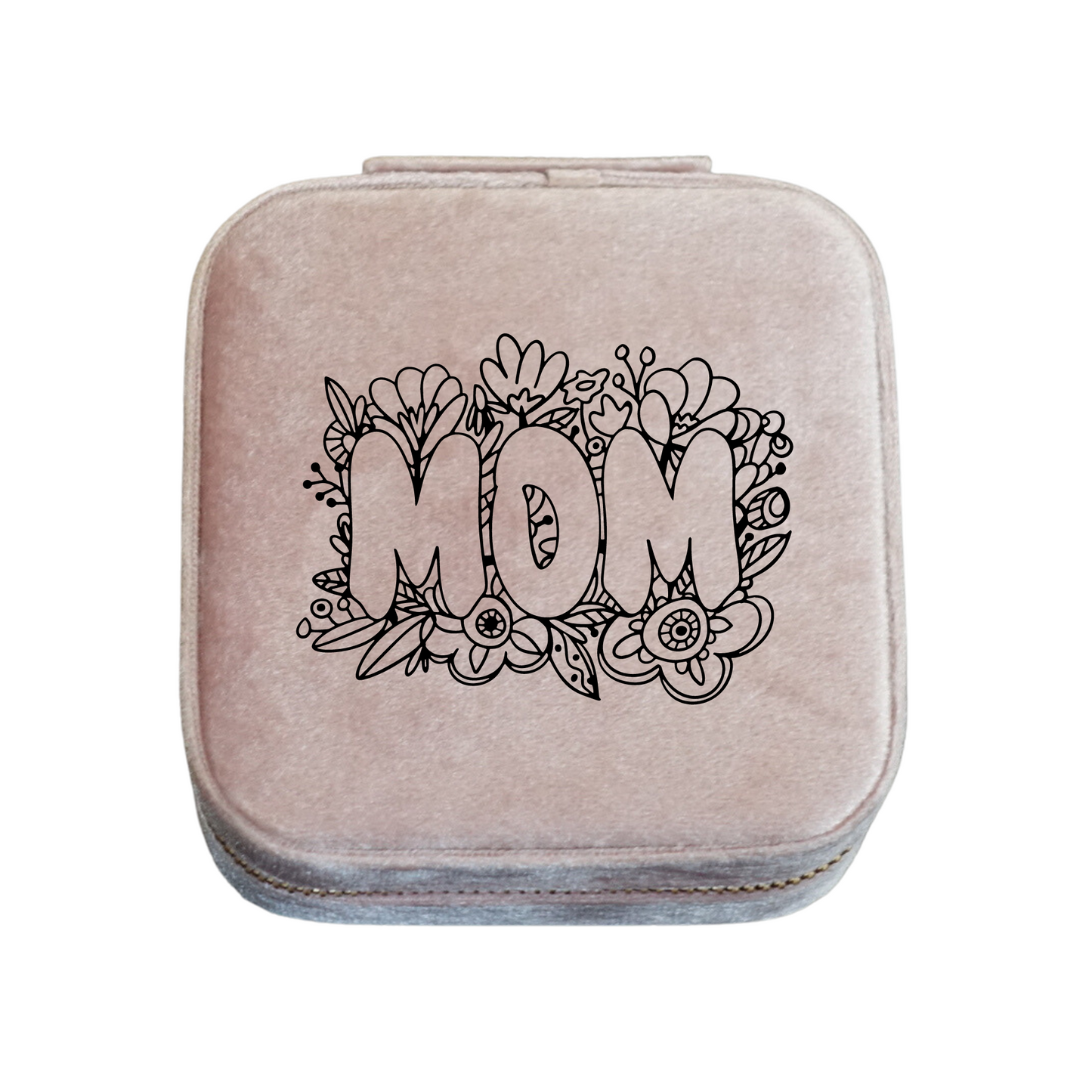 PERSONALIZED VELVET JEWELRY BOX