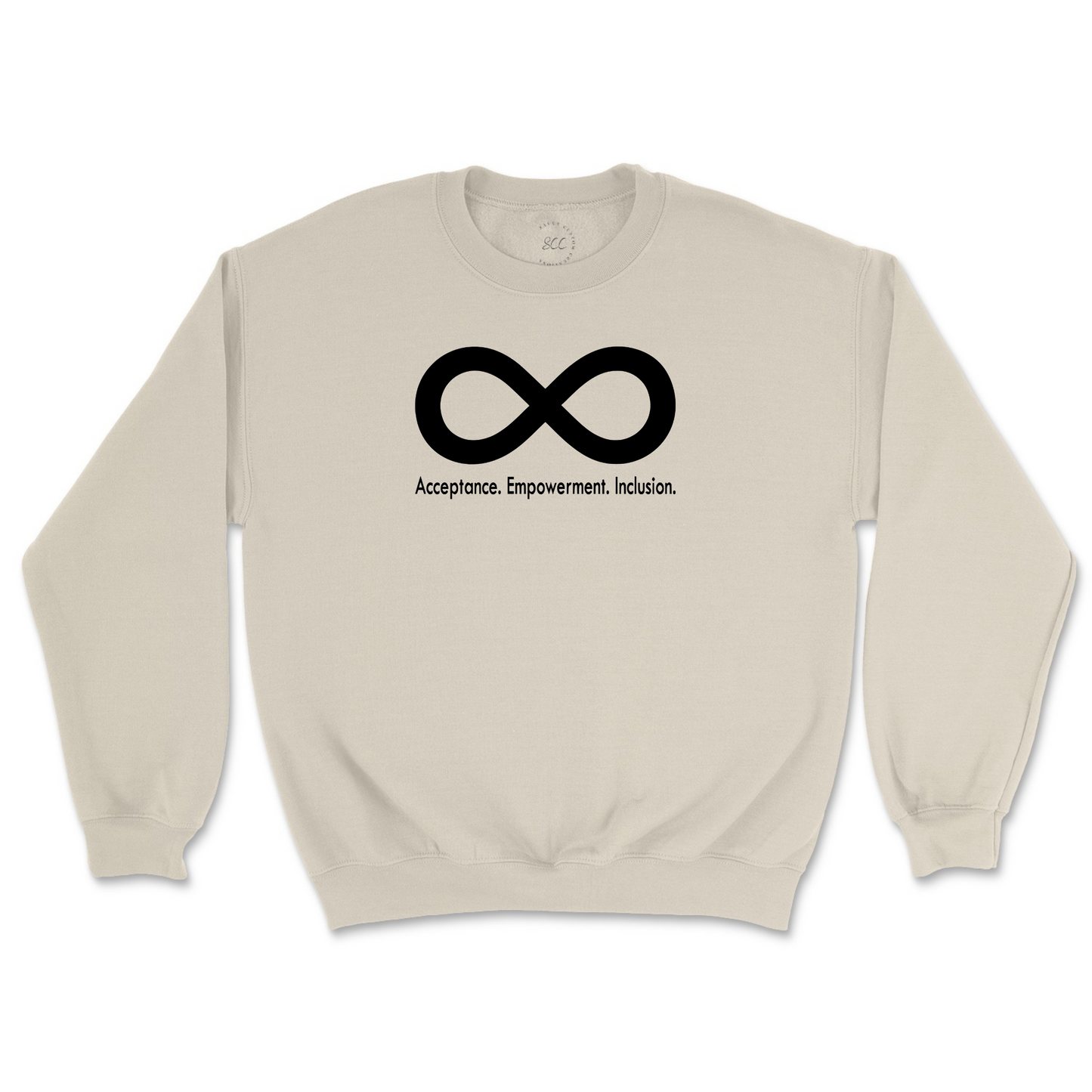 ACCEPTANCE EMPOWERMENT INCLUSION - Unisex Sweatshirt