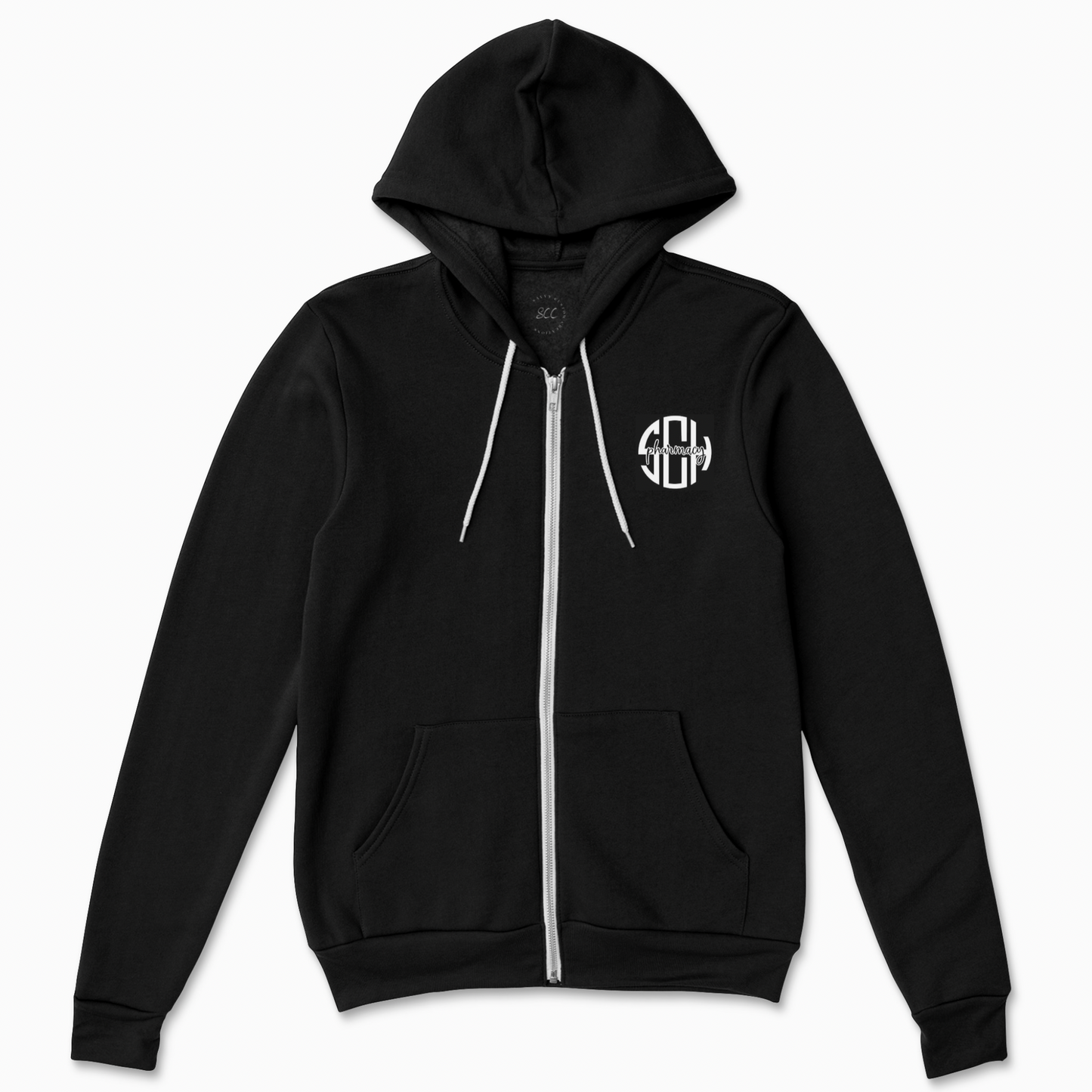 CUSTOM HOSPITAL MONOGRAM with NAME or UNIT (left chest print) - Unisex Sweatshirt