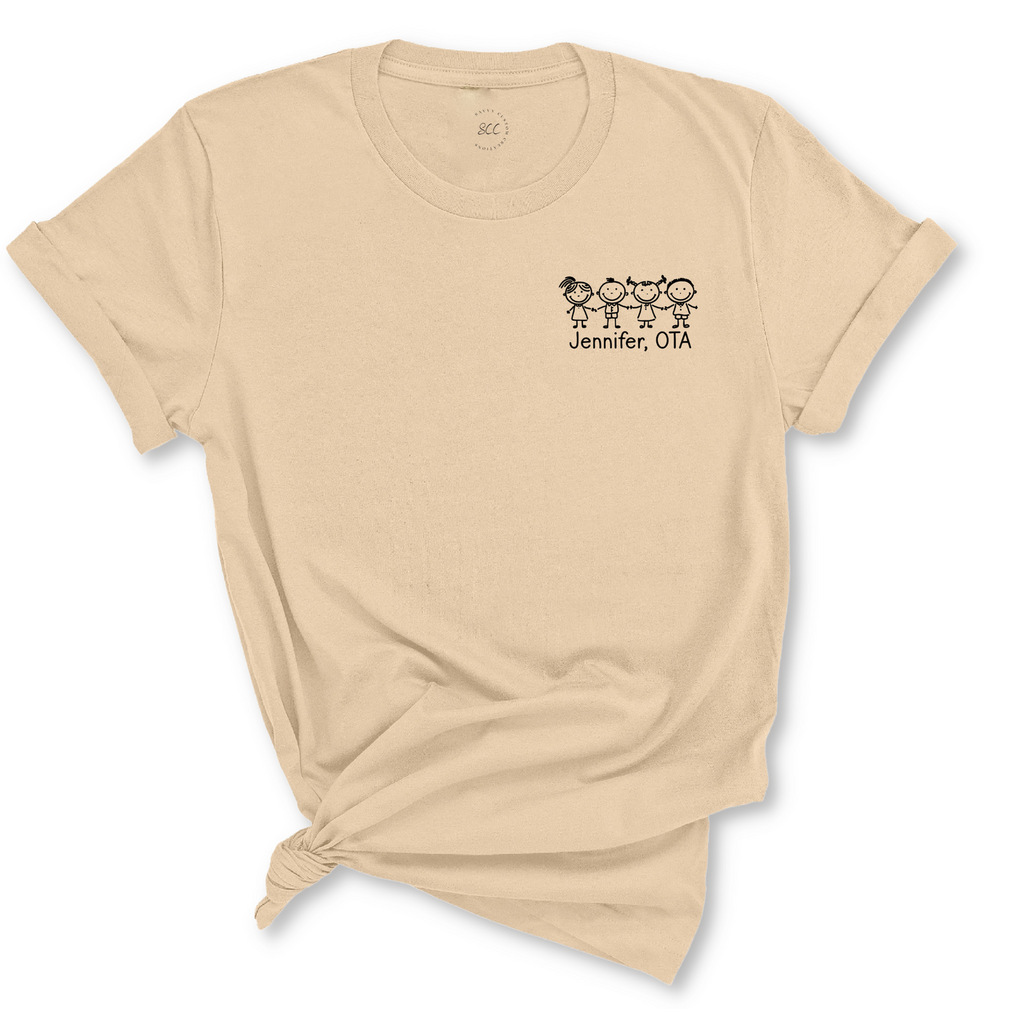 CUSTOM NAME AND OCCUPATION- Unisex T-Shirt
