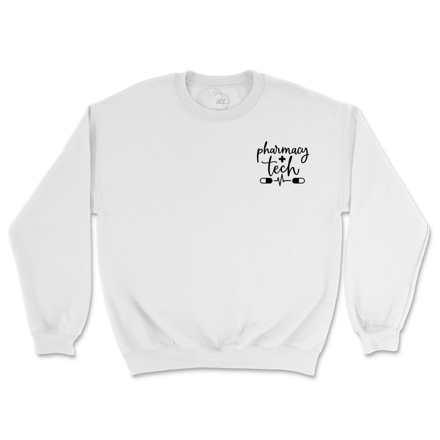 PHARMACY TECH (left chest print) - Unisex Sweatshirt