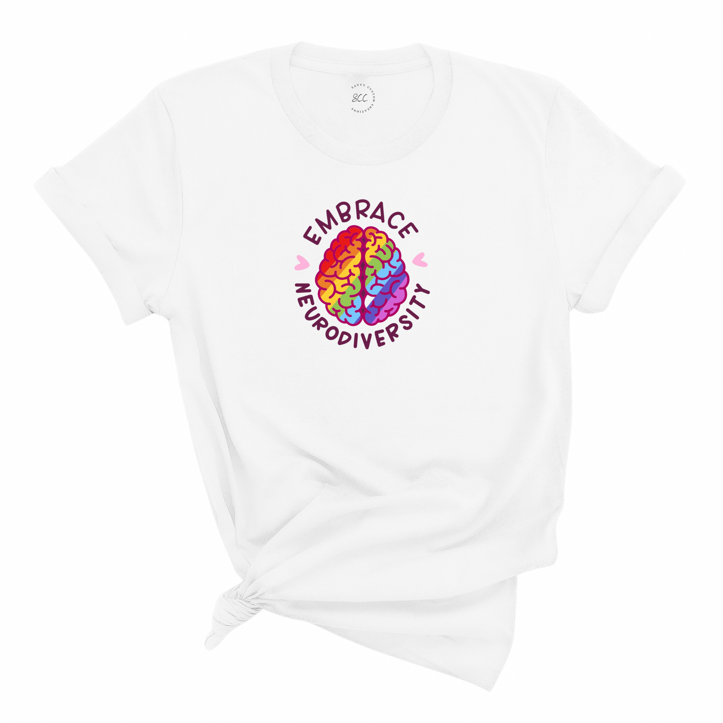 EMBRACE NEURODIVERSITY - Unisex crewneck T-shirt