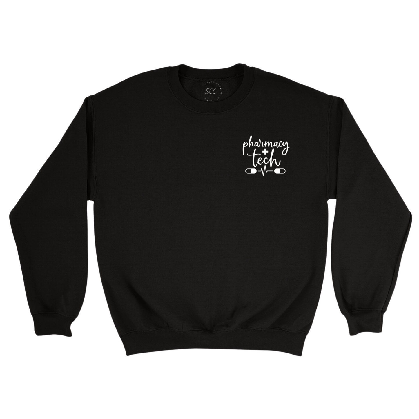 PHARMACY TECH (left chest print) - Unisex Sweatshirt