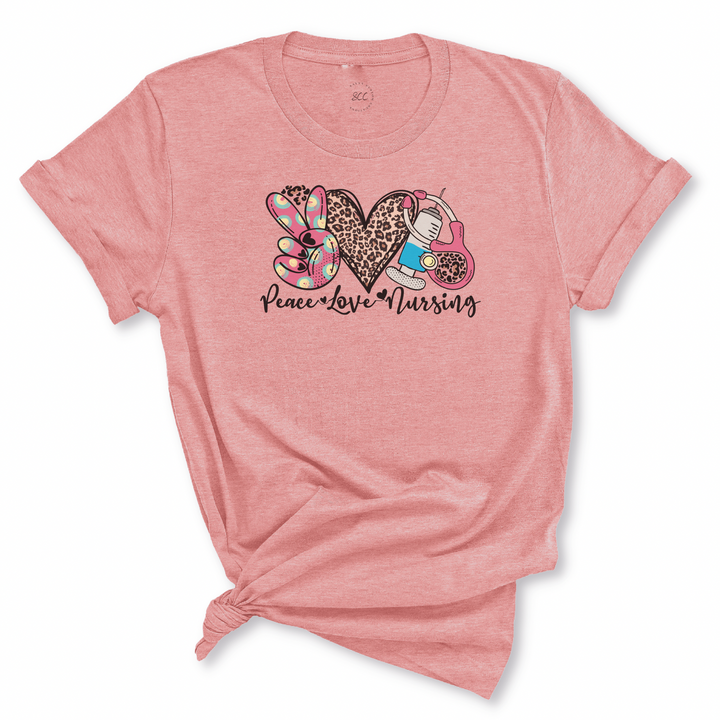 PEACE LOVE NURSING - Unisex T-Shirt