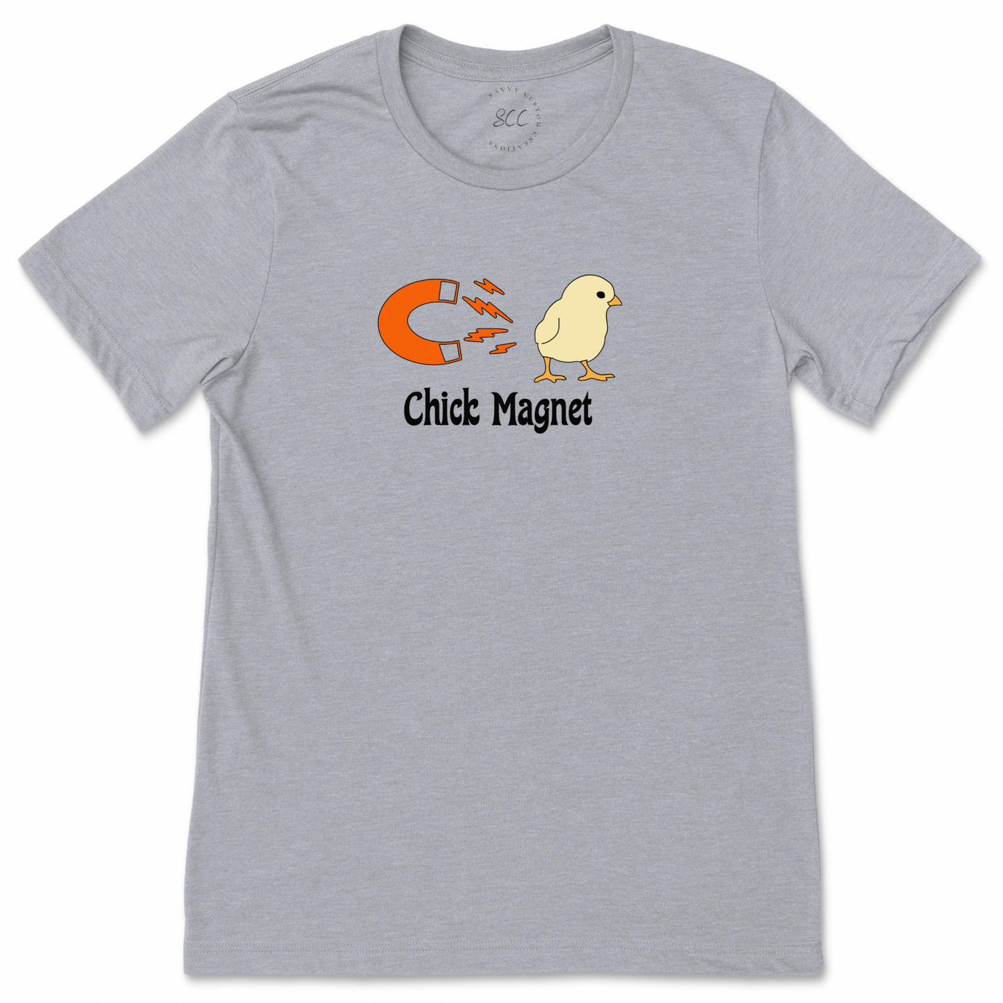 CHICK MAGNET - Unisex Crewneck T-Shirt