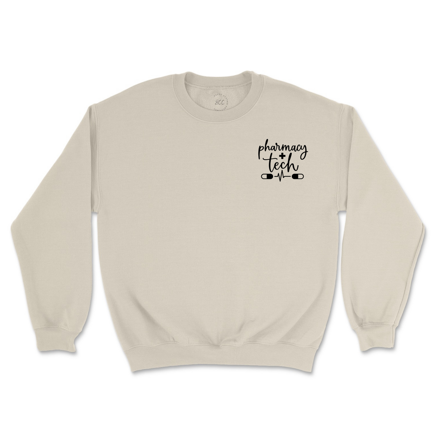 PHARMACY TECH (left chest print) - Unisex Sweatshirt