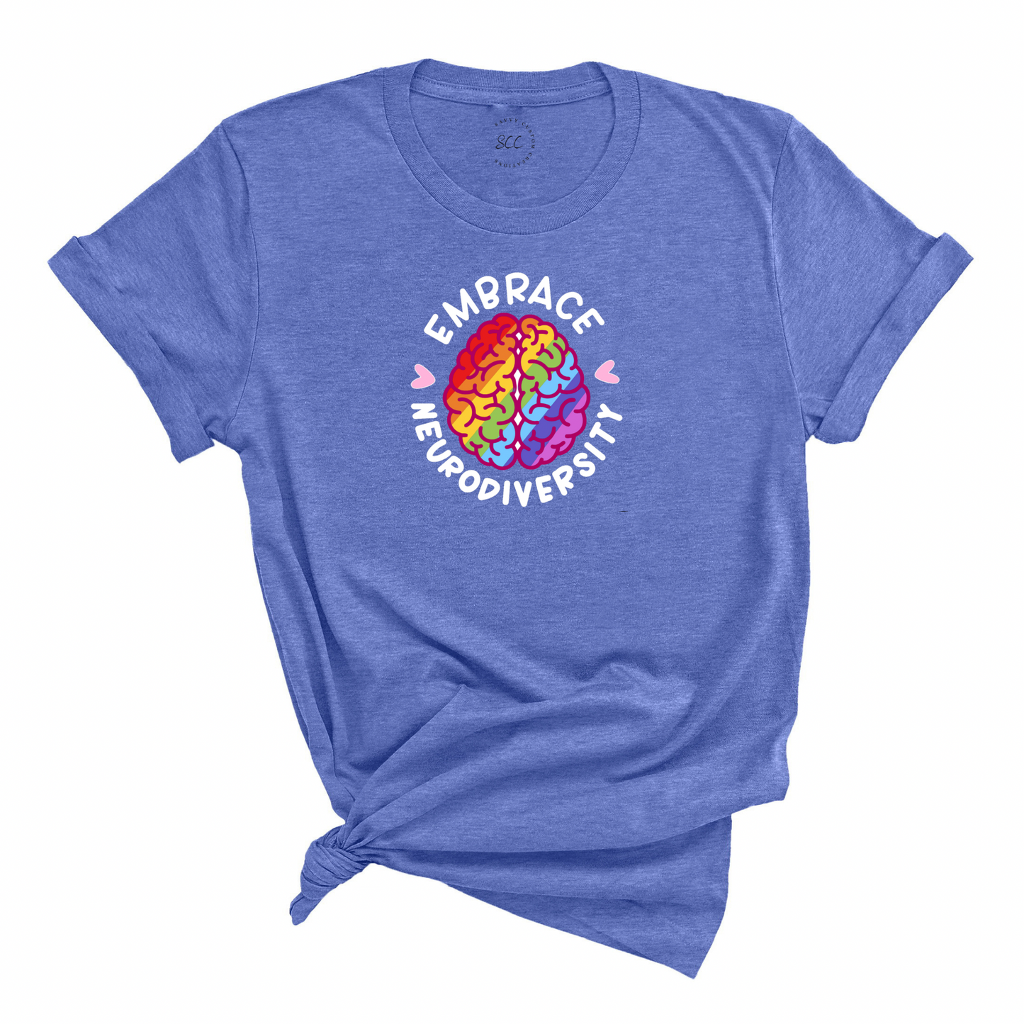 EMBRACE NEURODIVERSITY - Unisex crewneck T-shirt