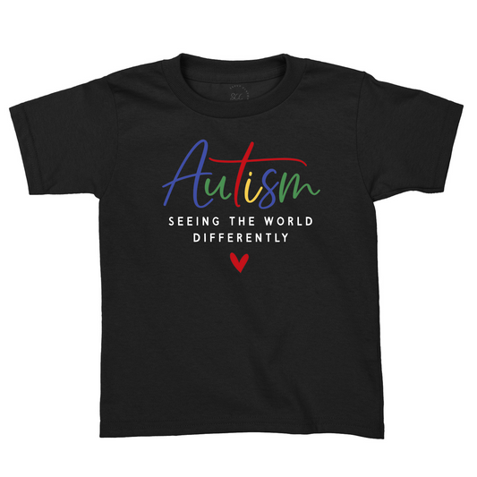 AUTISM, SEEING THE WORLD DIFFERENTLY - Kids T-Shirt