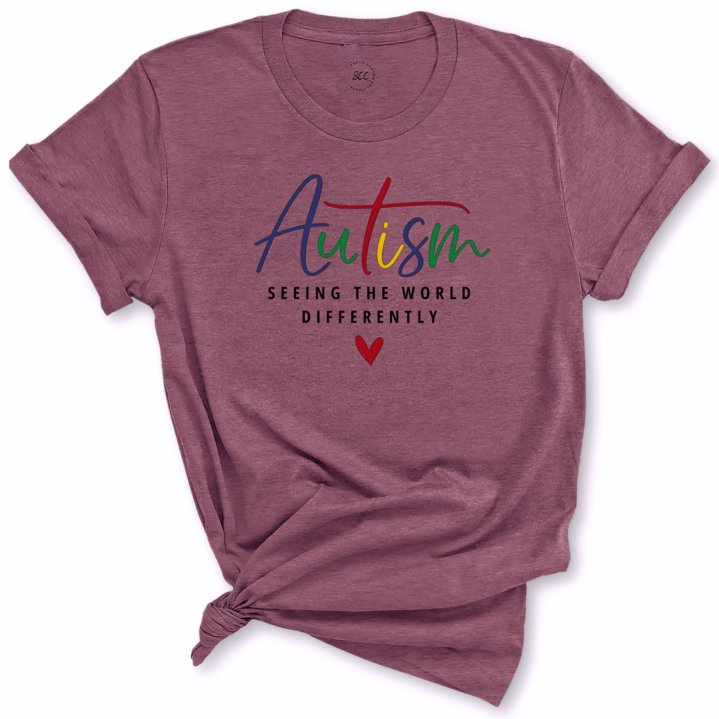 AUTISM, SEEING THE WORLD DIFFERENTLY - Unisex Crewneck T-Shirt