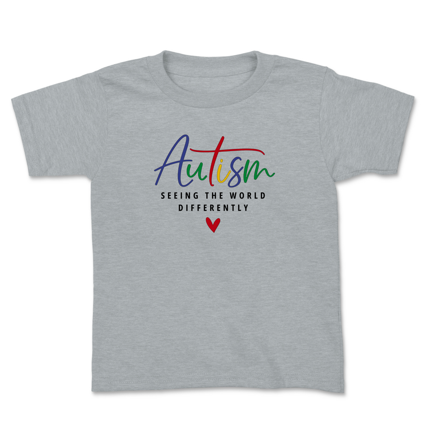 AUTISM, SEEING THE WORLD DIFFERENTLY - Kids T-Shirt