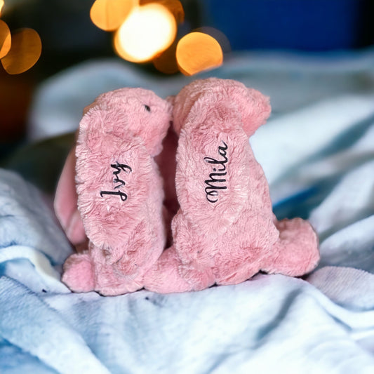 CUSTOM BUNNY - ADD NAME/DATE/MESSAGE