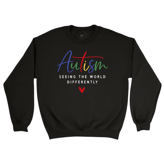 AUTISM, SEEING THE WORLD DIFFERENTLY - Kids Sweatshirt