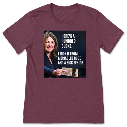 HERE’S A HUNDRED BUCKS - Unisex T-Shirt