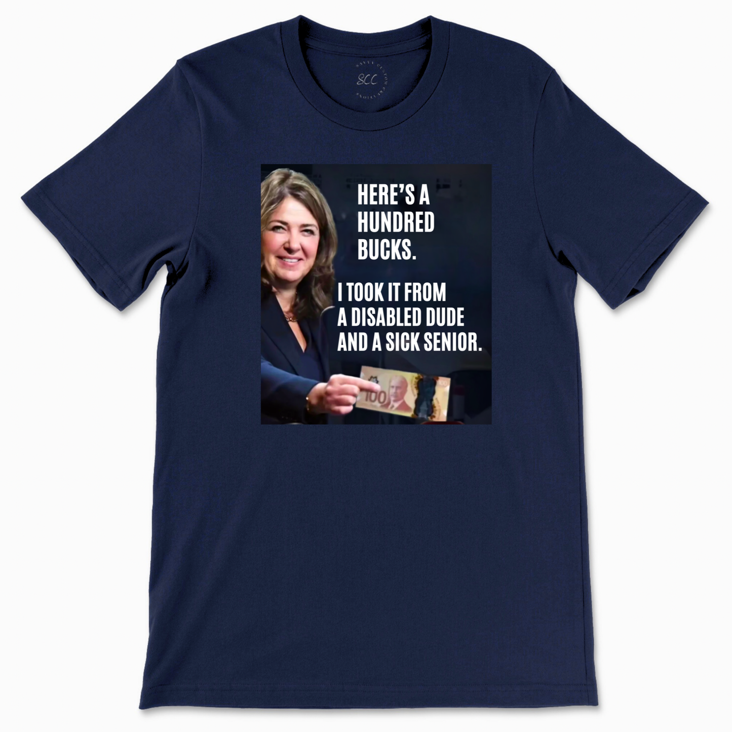 HERE’S A HUNDRED BUCKS - Unisex T-Shirt