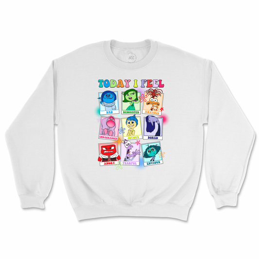 TODAY I FEEL (EMOTIONS)- Unisex Sweatshirt