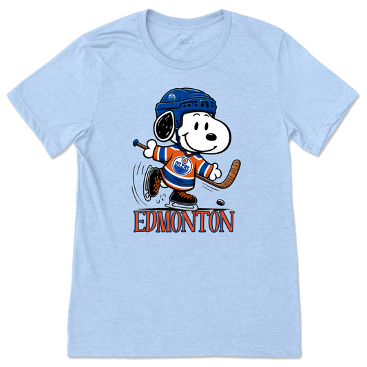 Oilers Snoopy - Youth T-Shirt