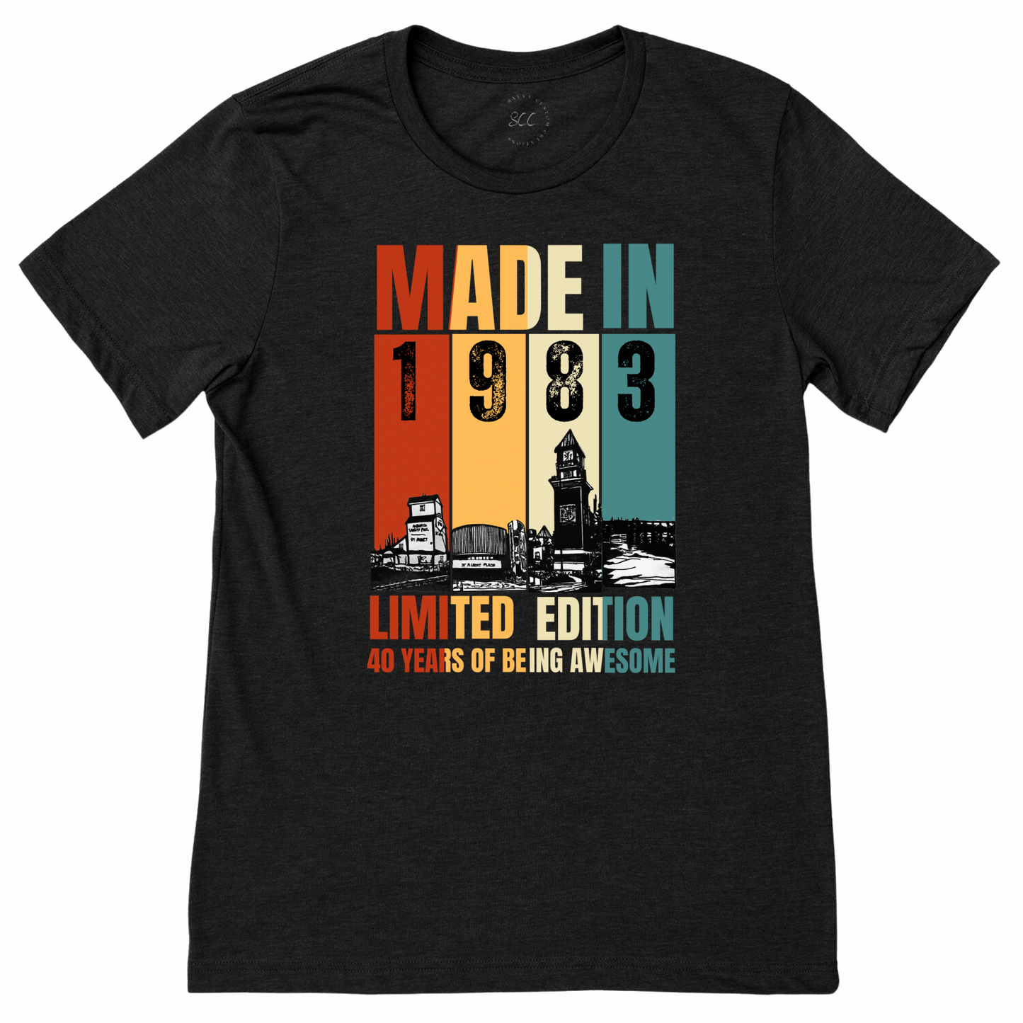 MADE IN 1983 ST ALBERT - Unisex T-Shirt