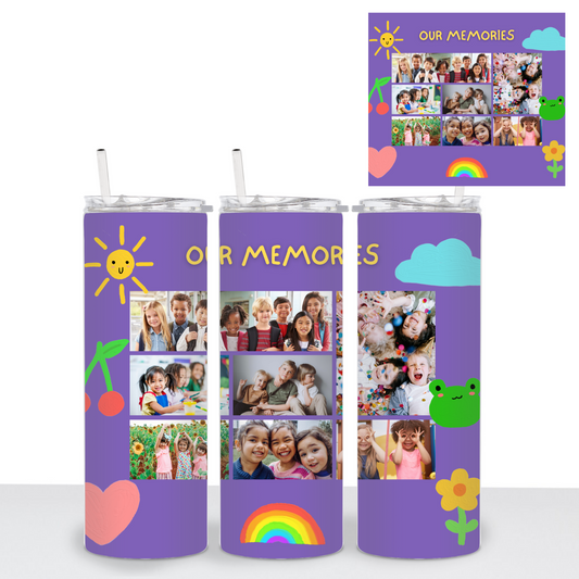 2022 MEMORIES Tumbler (personalize with pictures) - 20 oz