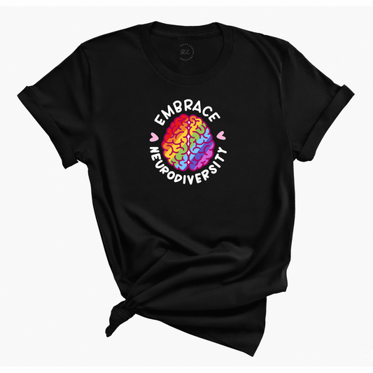 EMBRACE NEURODIVERSITY - Unisex crewneck T-shirt