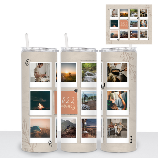 MEMORIES Tumbler (personalize with pictures) - 20 oz