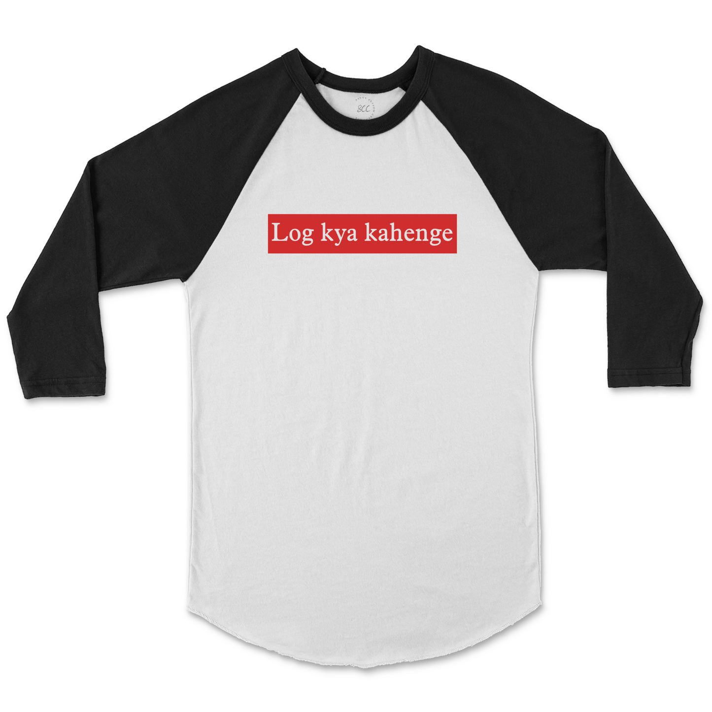 Log kya kahenge - Unisex Raglan Baseball T-Shirt