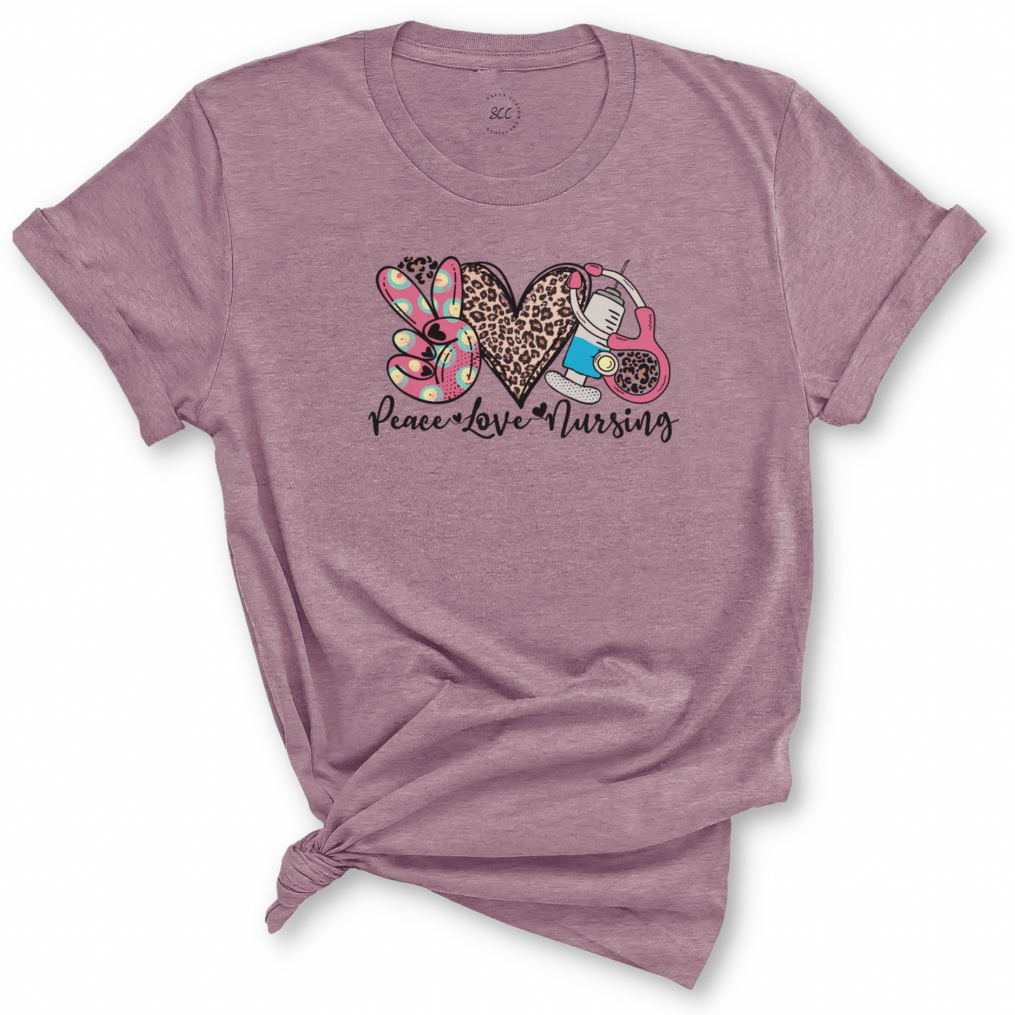 PEACE LOVE NURSING - Unisex T-Shirt