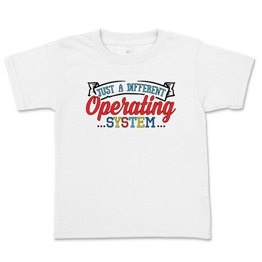 JUST A DIFFERENT OPERATING SYSTEM - Kids T-Shirt