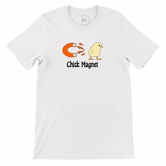 CHICK MAGNET - Unisex Crewneck T-Shirt